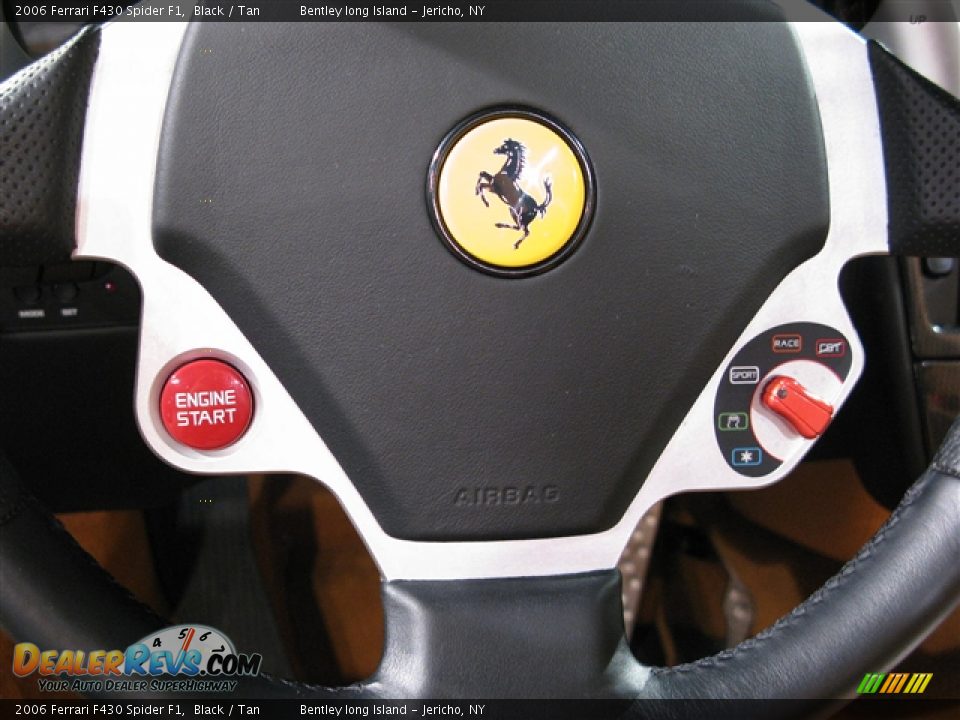 2006 Ferrari F430 Spider F1 Black / Tan Photo #11