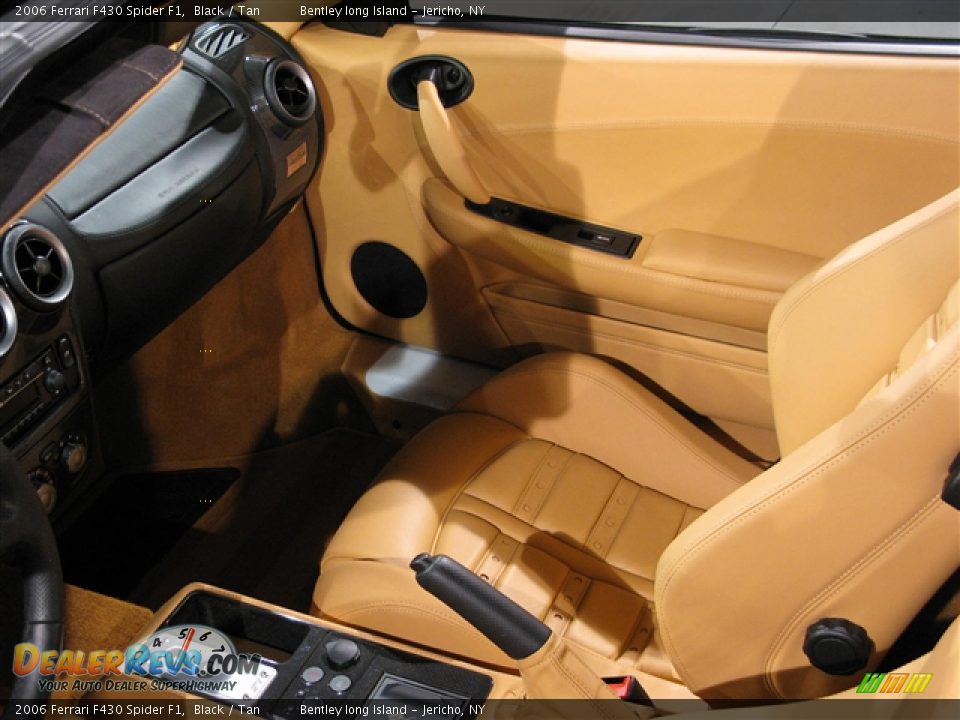 2006 Ferrari F430 Spider F1 Black / Tan Photo #12