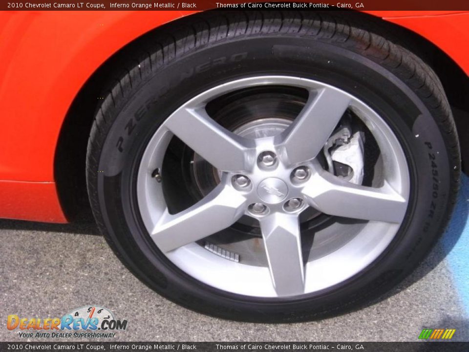 2010 Chevrolet Camaro LT Coupe Inferno Orange Metallic / Black Photo #5