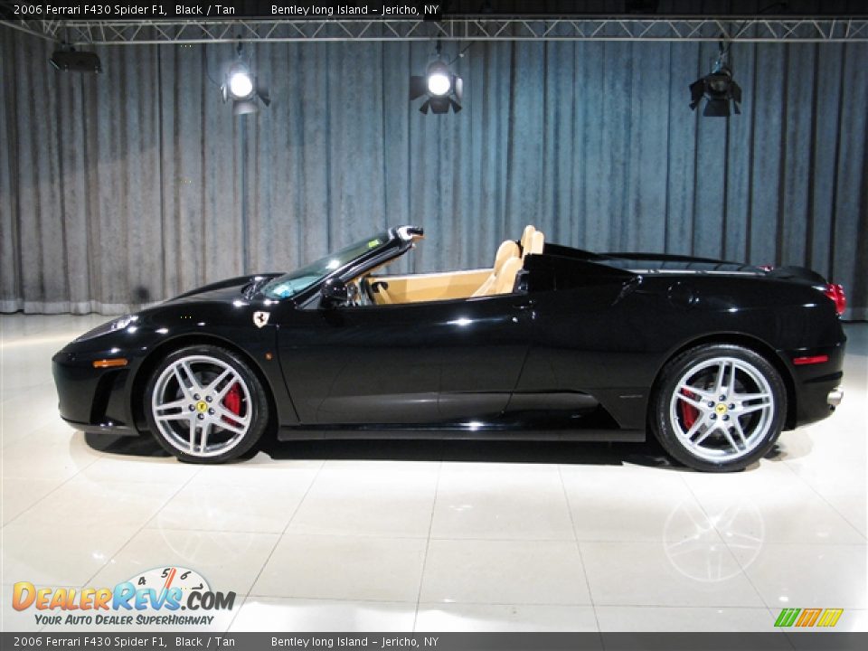 2006 Ferrari F430 Spider F1 Black / Tan Photo #19