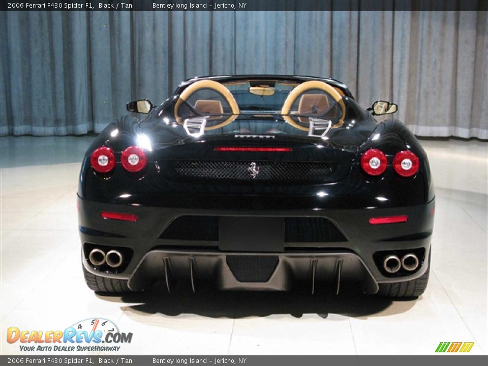 2006 Ferrari F430 Spider F1 Black / Tan Photo #20