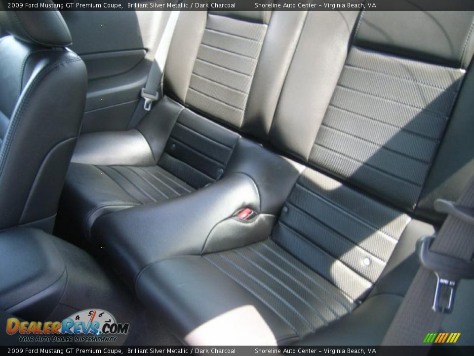 2009 Ford Mustang GT Premium Coupe Brilliant Silver Metallic / Dark Charcoal Photo #9