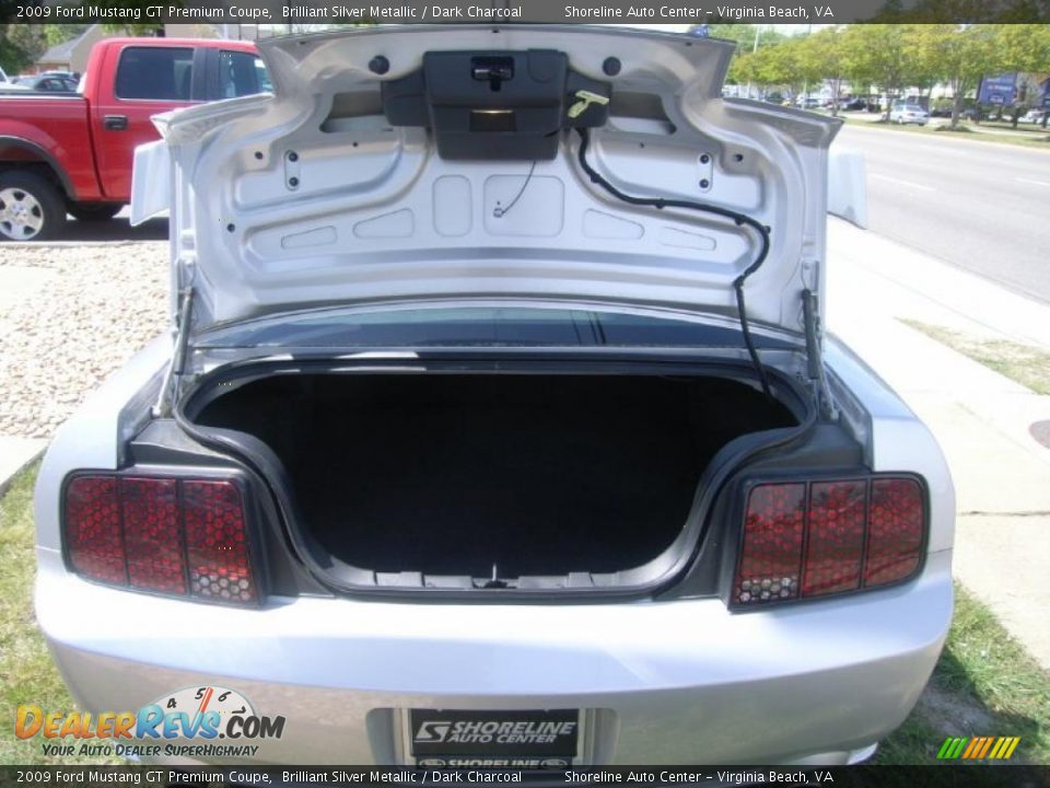 2009 Ford Mustang GT Premium Coupe Brilliant Silver Metallic / Dark Charcoal Photo #11