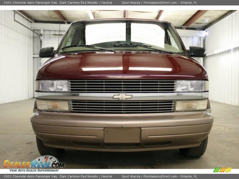 2001 Chevrolet Astro Passenger Van Dark Carmine Red Metallic / Neutral Photo #3