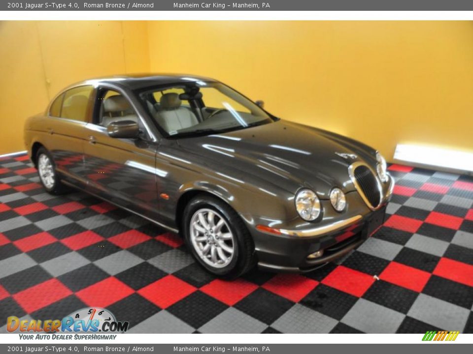 2001 Jaguar S-Type 4.0 Roman Bronze / Almond Photo #1