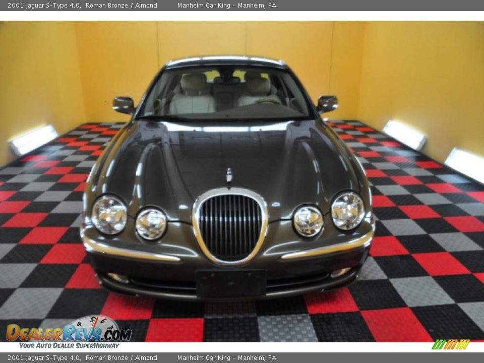 2001 Jaguar S-Type 4.0 Roman Bronze / Almond Photo #2