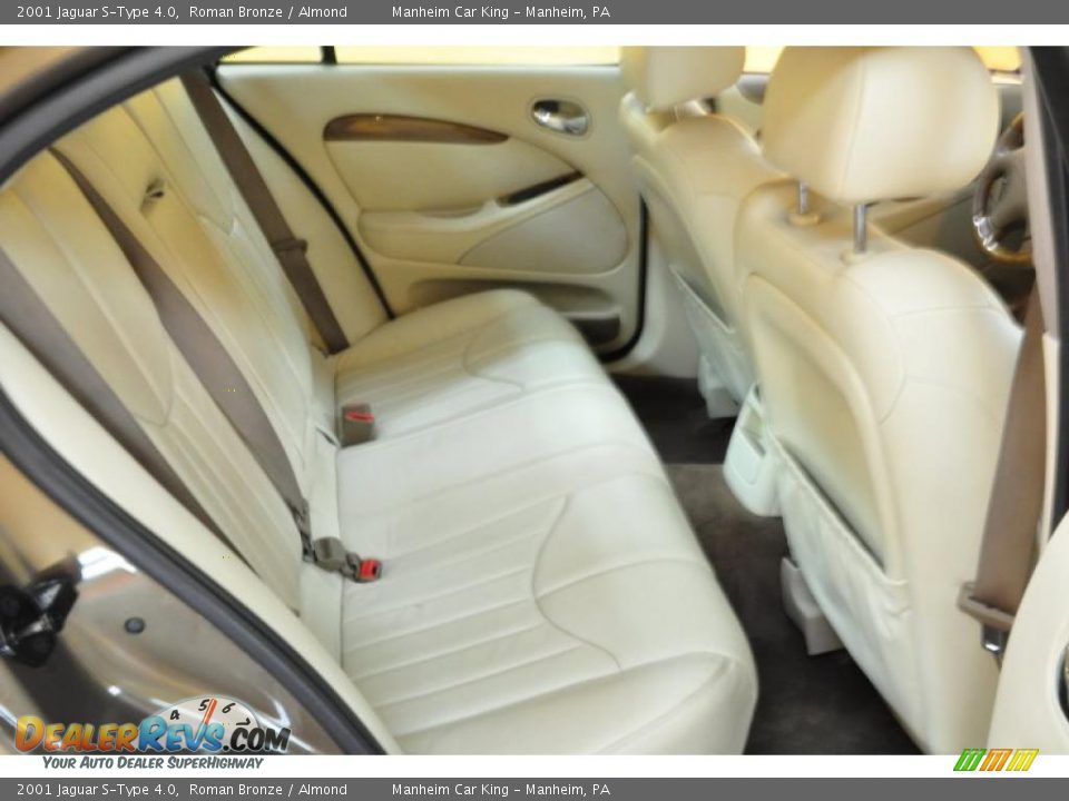 2001 Jaguar S-Type 4.0 Roman Bronze / Almond Photo #15