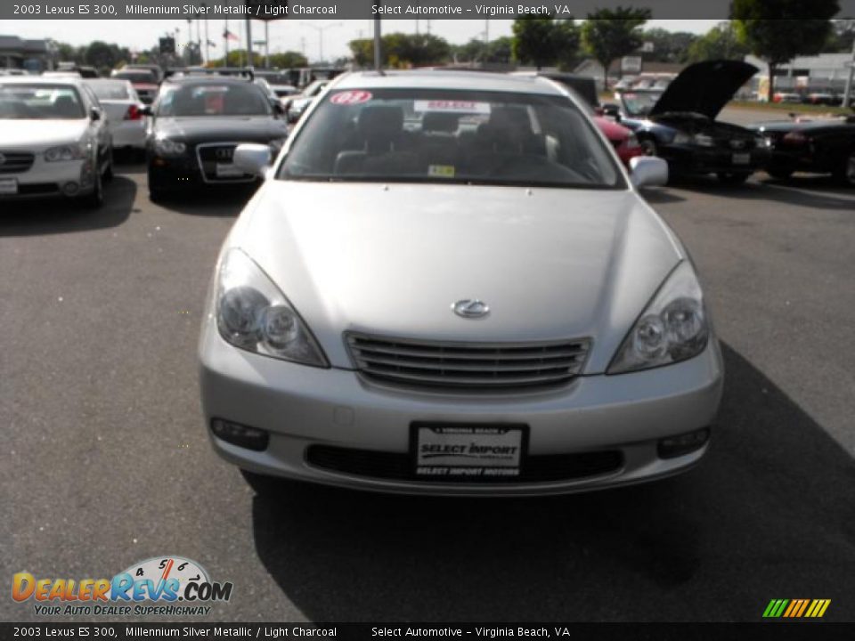 2003 Lexus ES 300 Millennium Silver Metallic / Light Charcoal Photo #2