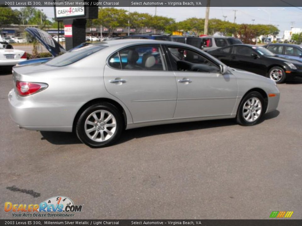 2003 Lexus ES 300 Millennium Silver Metallic / Light Charcoal Photo #4