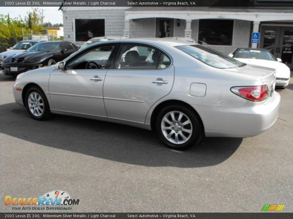 2003 Lexus ES 300 Millennium Silver Metallic / Light Charcoal Photo #7