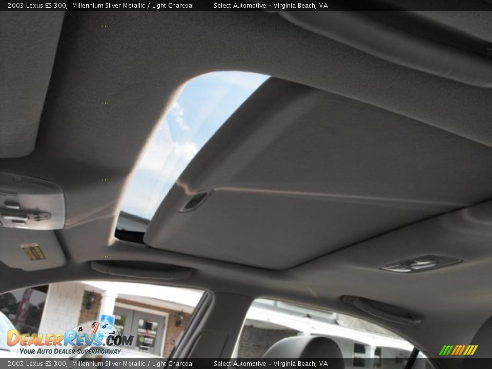 2003 Lexus ES 300 Millennium Silver Metallic / Light Charcoal Photo #8