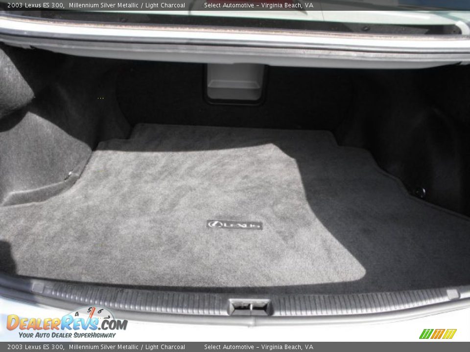 2003 Lexus ES 300 Millennium Silver Metallic / Light Charcoal Photo #20