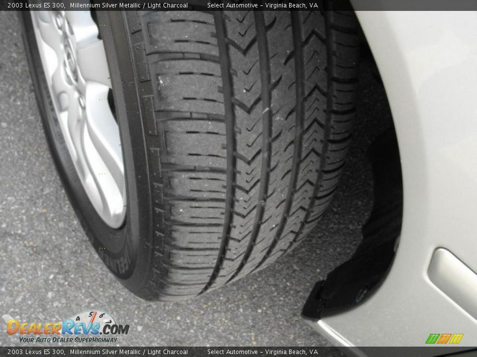 2003 Lexus ES 300 Millennium Silver Metallic / Light Charcoal Photo #23