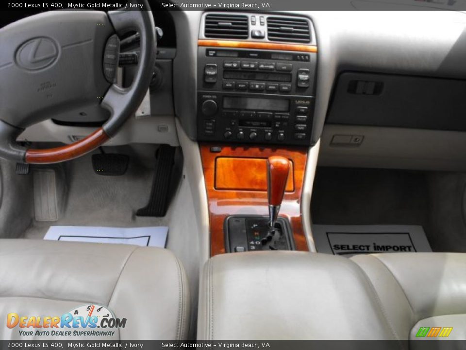 2000 Lexus LS 400 Mystic Gold Metallic / Ivory Photo #13