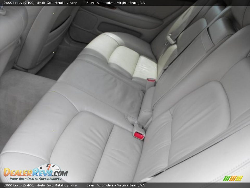 2000 Lexus LS 400 Mystic Gold Metallic / Ivory Photo #14