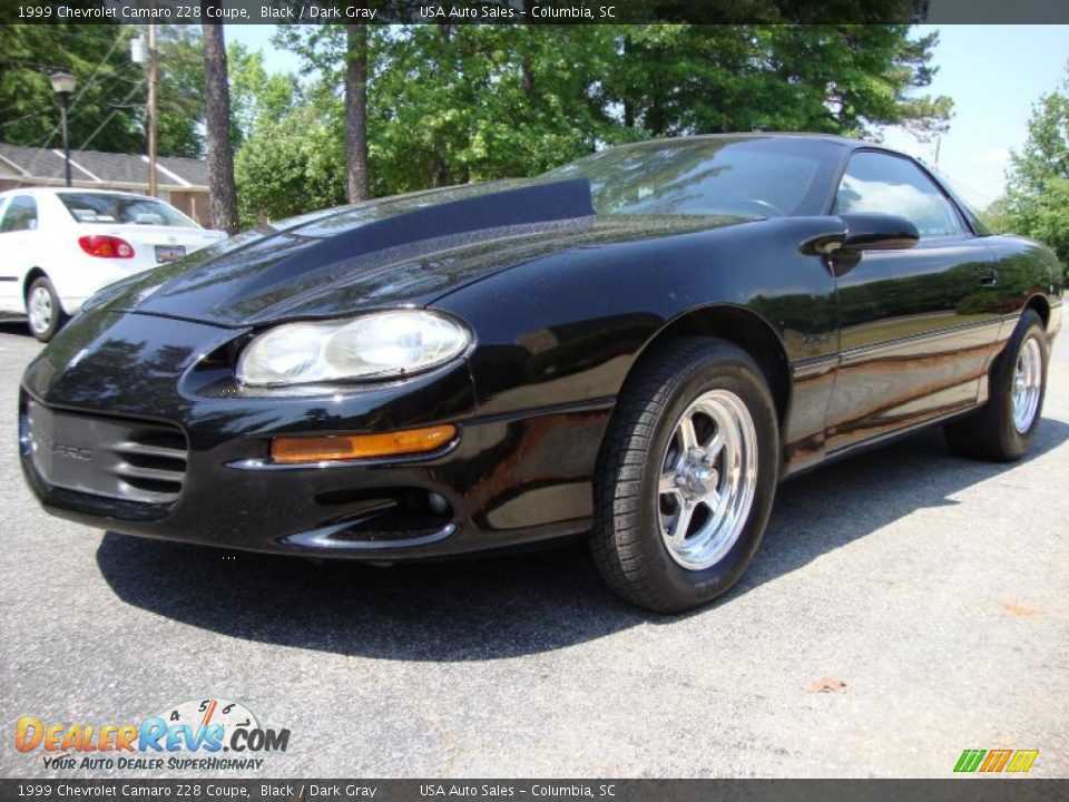 1999 Chevrolet Camaro Z28 Coupe Black / Dark Gray Photo #2