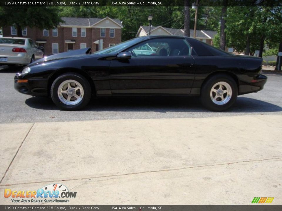 1999 Chevrolet Camaro Z28 Coupe Black / Dark Gray Photo #3