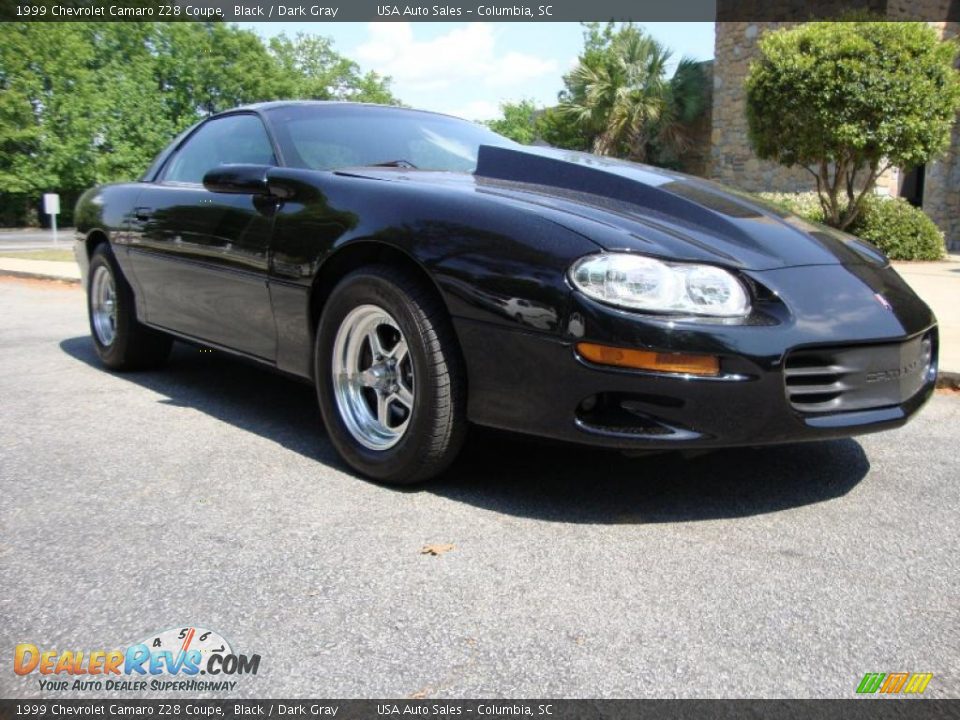 1999 Chevrolet Camaro Z28 Coupe Black / Dark Gray Photo #5