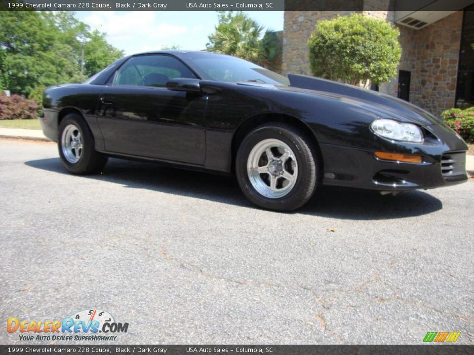 1999 Chevrolet Camaro Z28 Coupe Black / Dark Gray Photo #6