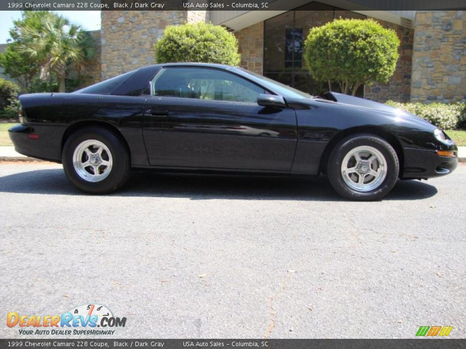 1999 Chevrolet Camaro Z28 Coupe Black / Dark Gray Photo #7