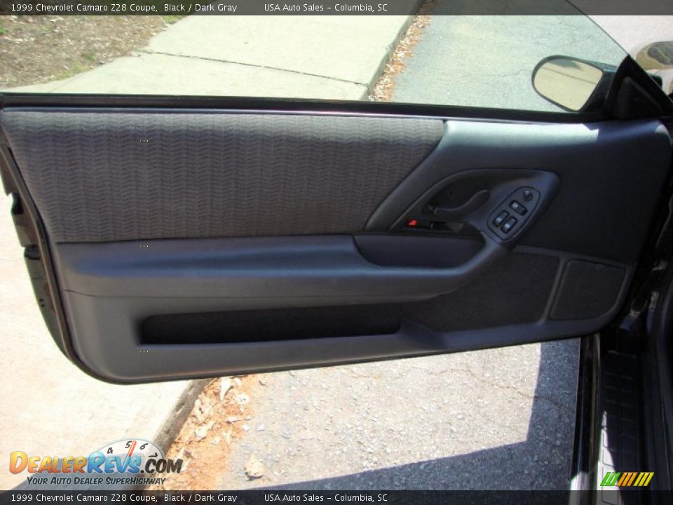 1999 Chevrolet Camaro Z28 Coupe Black / Dark Gray Photo #19