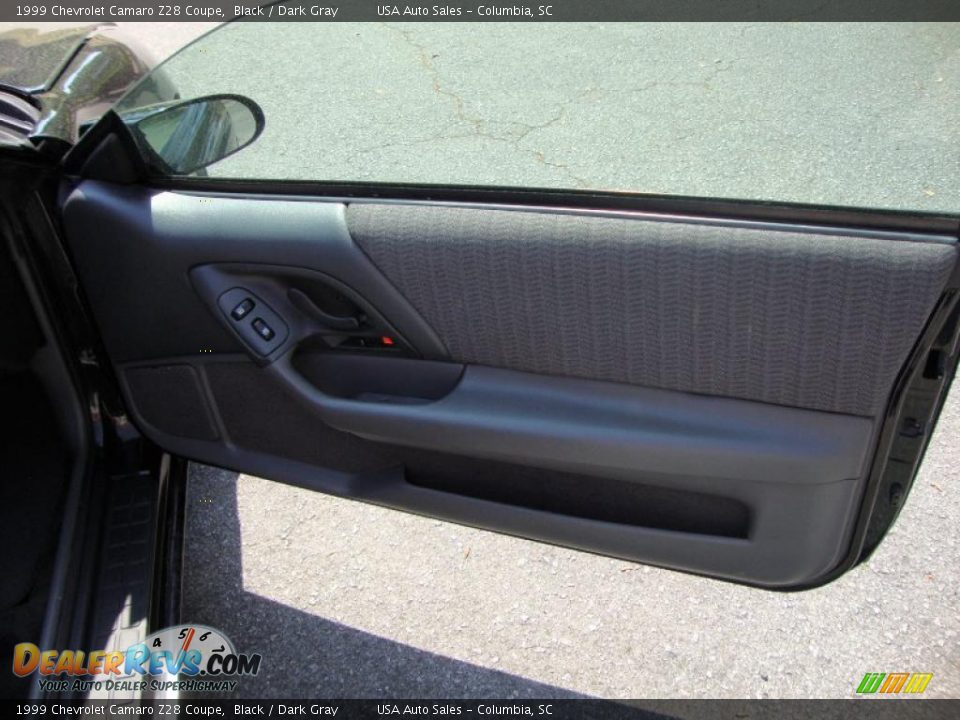 1999 Chevrolet Camaro Z28 Coupe Black / Dark Gray Photo #23