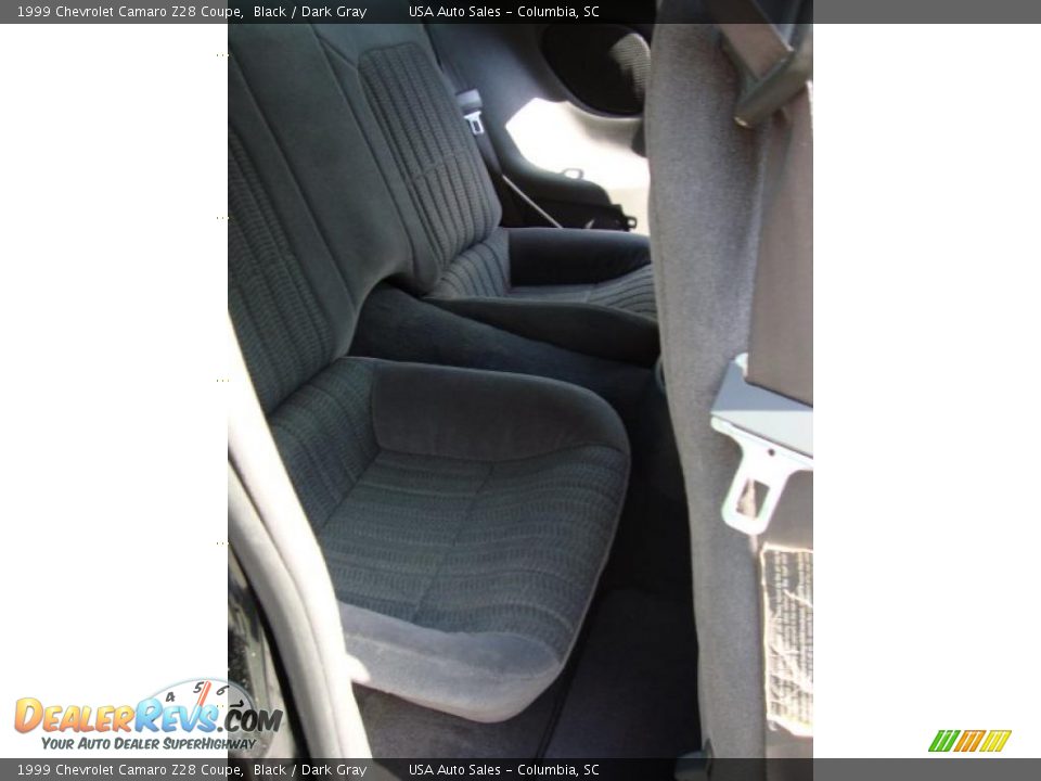 1999 Chevrolet Camaro Z28 Coupe Black / Dark Gray Photo #25