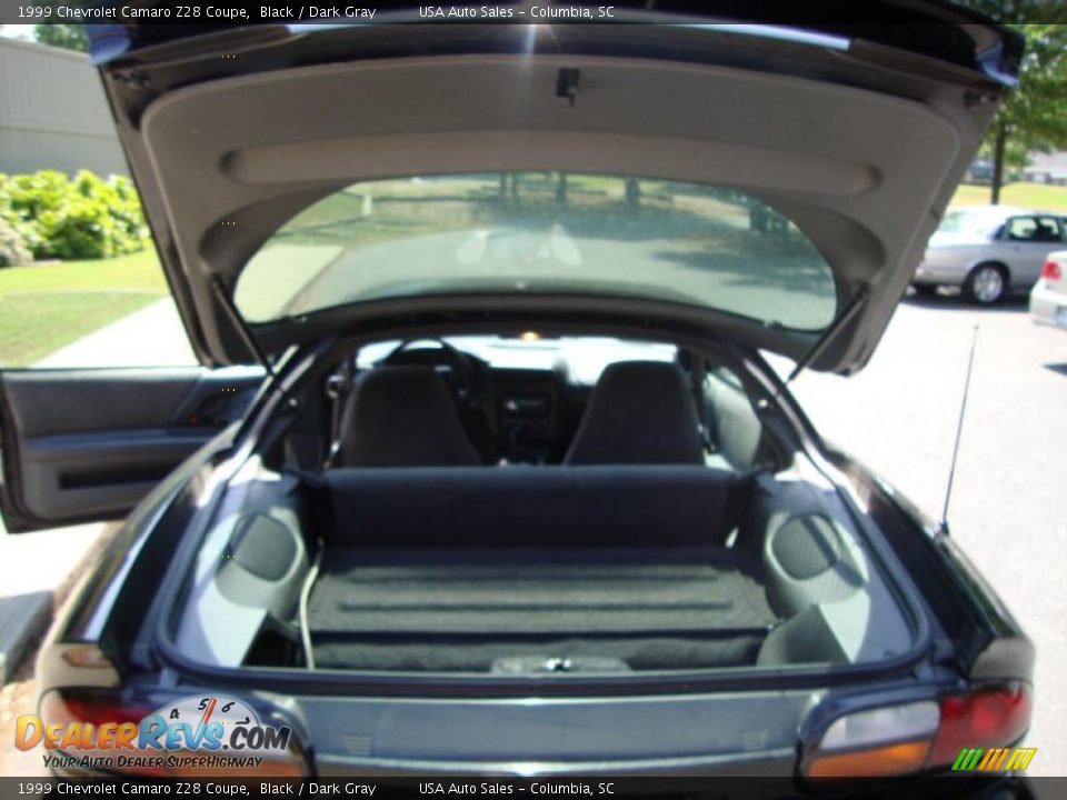 1999 Chevrolet Camaro Z28 Coupe Black / Dark Gray Photo #27