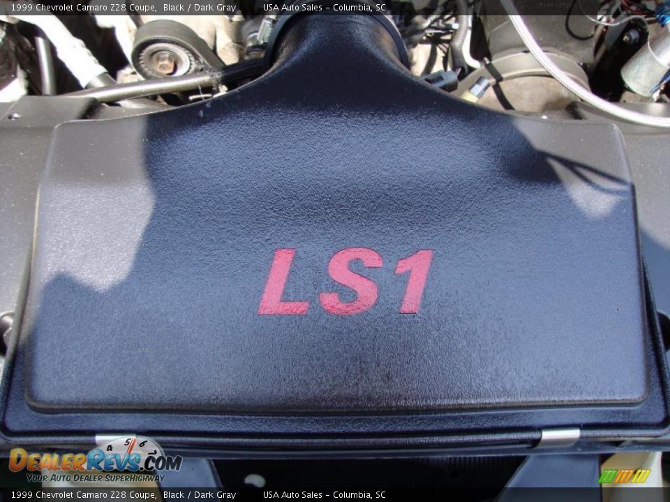1999 Chevrolet Camaro Z28 Coupe Black / Dark Gray Photo #32