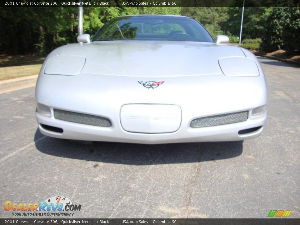 2001 Chevrolet Corvette Z06 Quicksilver Metallic / Black Photo #2
