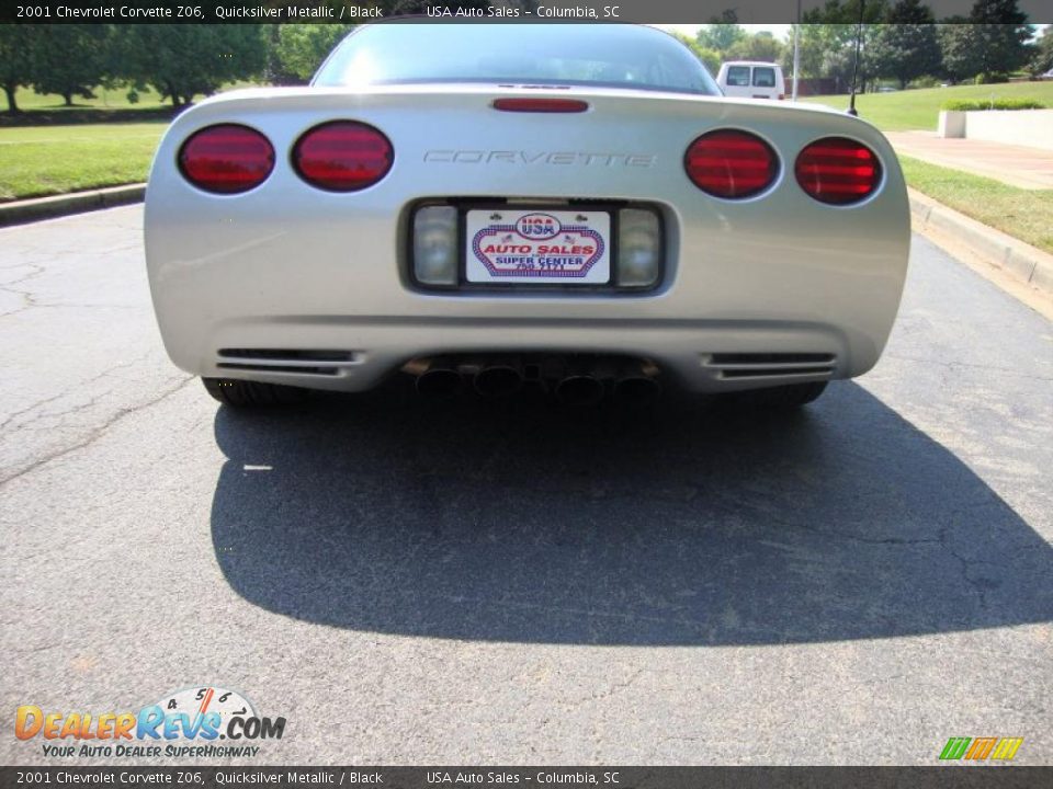 2001 Chevrolet Corvette Z06 Quicksilver Metallic / Black Photo #7