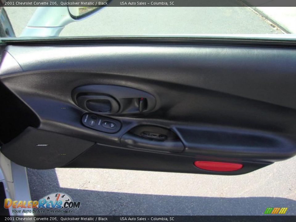 2001 Chevrolet Corvette Z06 Quicksilver Metallic / Black Photo #26