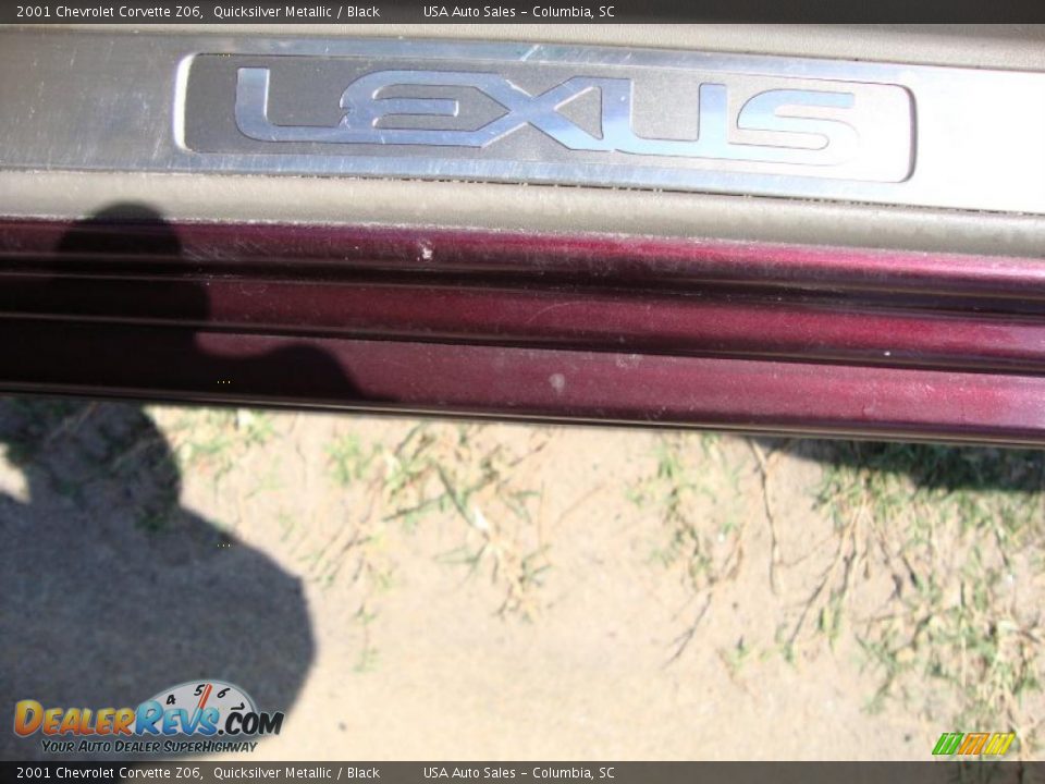 2001 Chevrolet Corvette Z06 Quicksilver Metallic / Black Photo #33