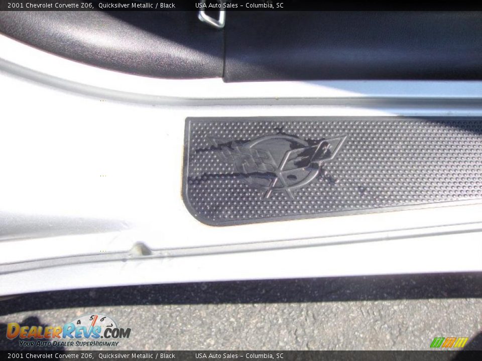 2001 Chevrolet Corvette Z06 Quicksilver Metallic / Black Photo #36