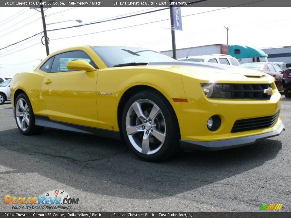 2010 Chevrolet Camaro SS Coupe Rally Yellow / Black Photo #3