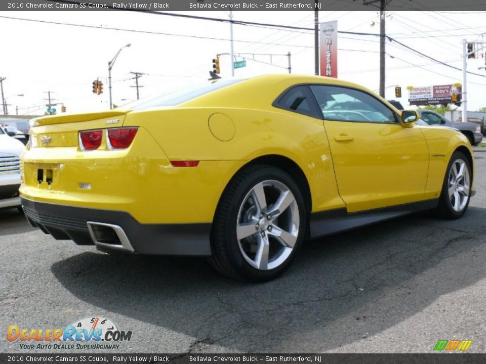 2010 Chevrolet Camaro SS Coupe Rally Yellow / Black Photo #4