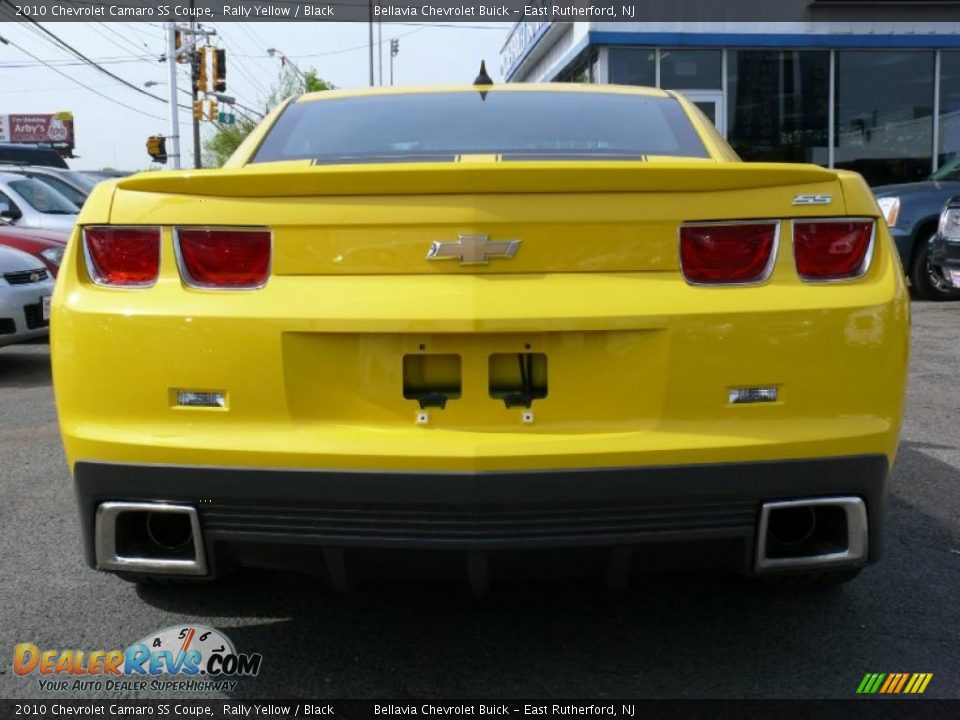 2010 Chevrolet Camaro SS Coupe Rally Yellow / Black Photo #5