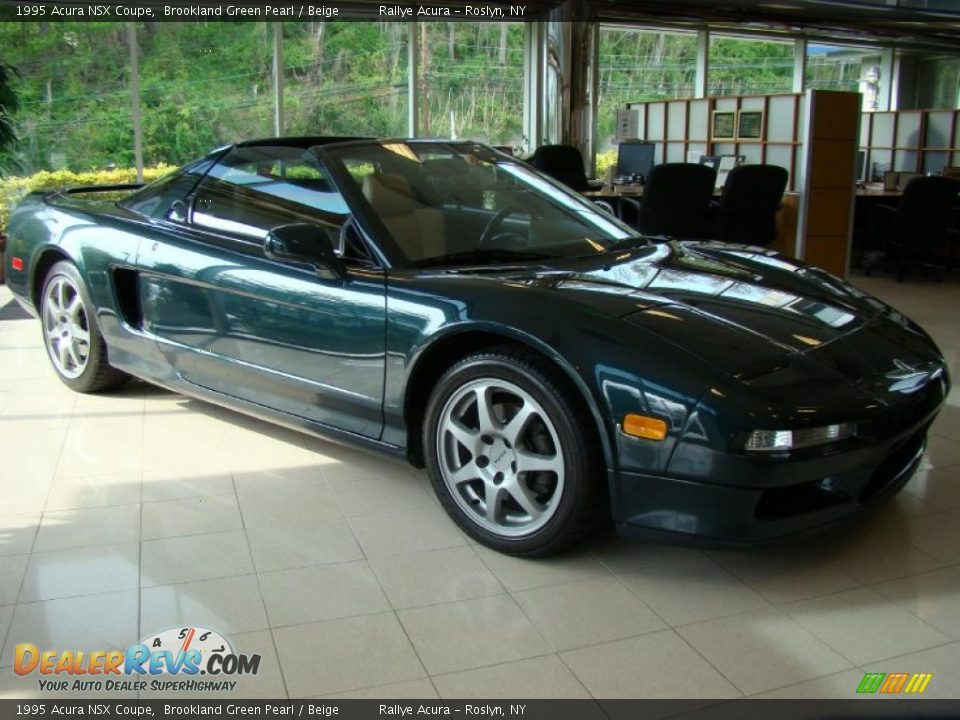 1995 Acura NSX Coupe Brookland Green Pearl / Beige Photo #1