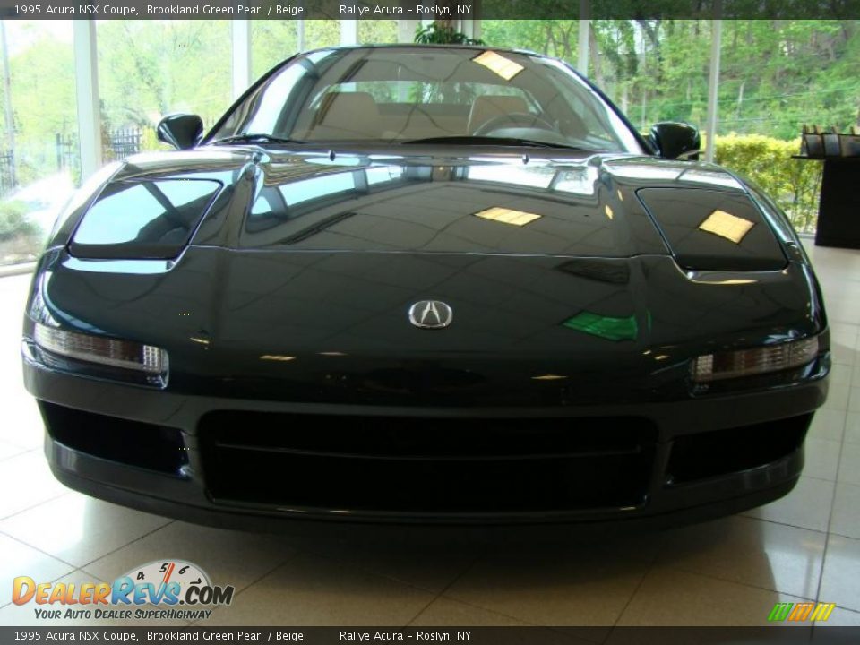 1995 Acura NSX Coupe Brookland Green Pearl / Beige Photo #2