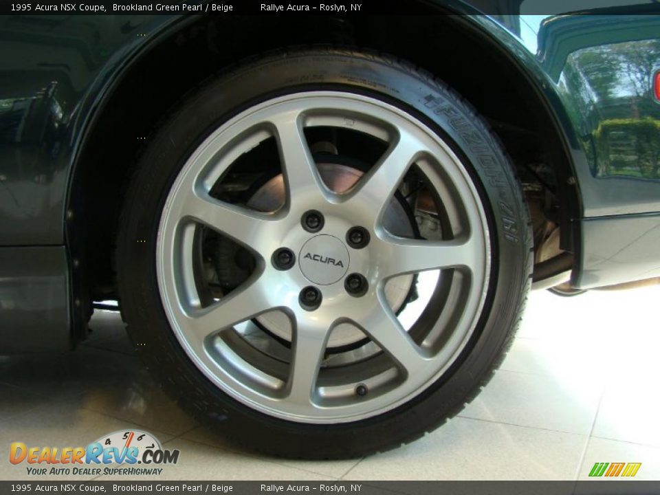 1995 Acura NSX Coupe Brookland Green Pearl / Beige Photo #6