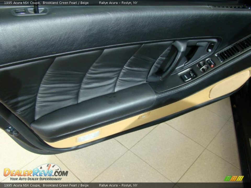 1995 Acura NSX Coupe Brookland Green Pearl / Beige Photo #7