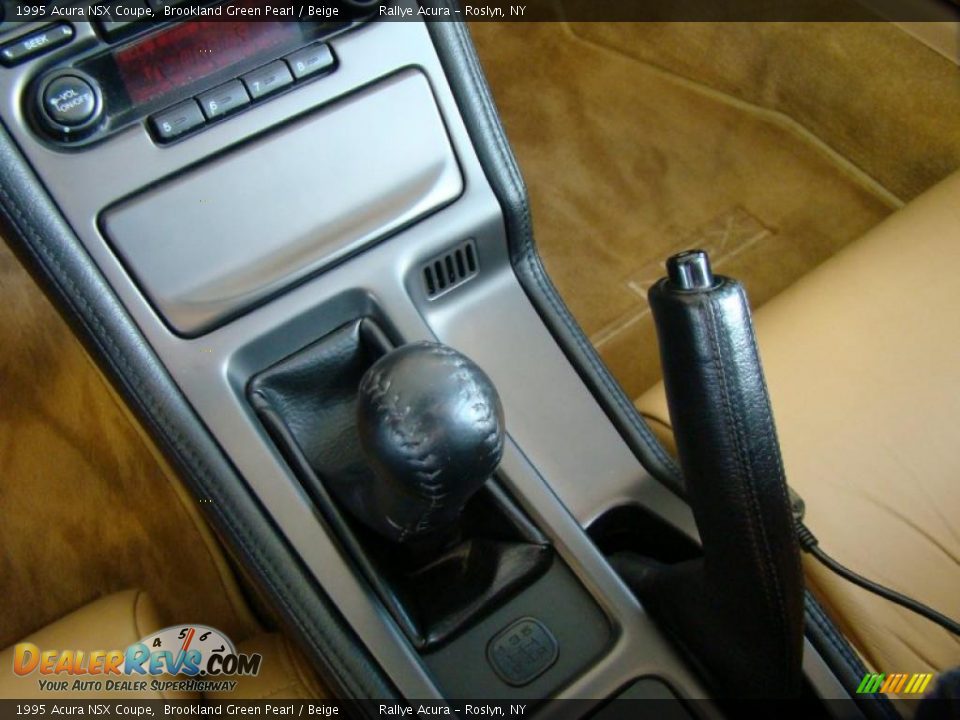1995 Acura NSX Coupe Brookland Green Pearl / Beige Photo #12