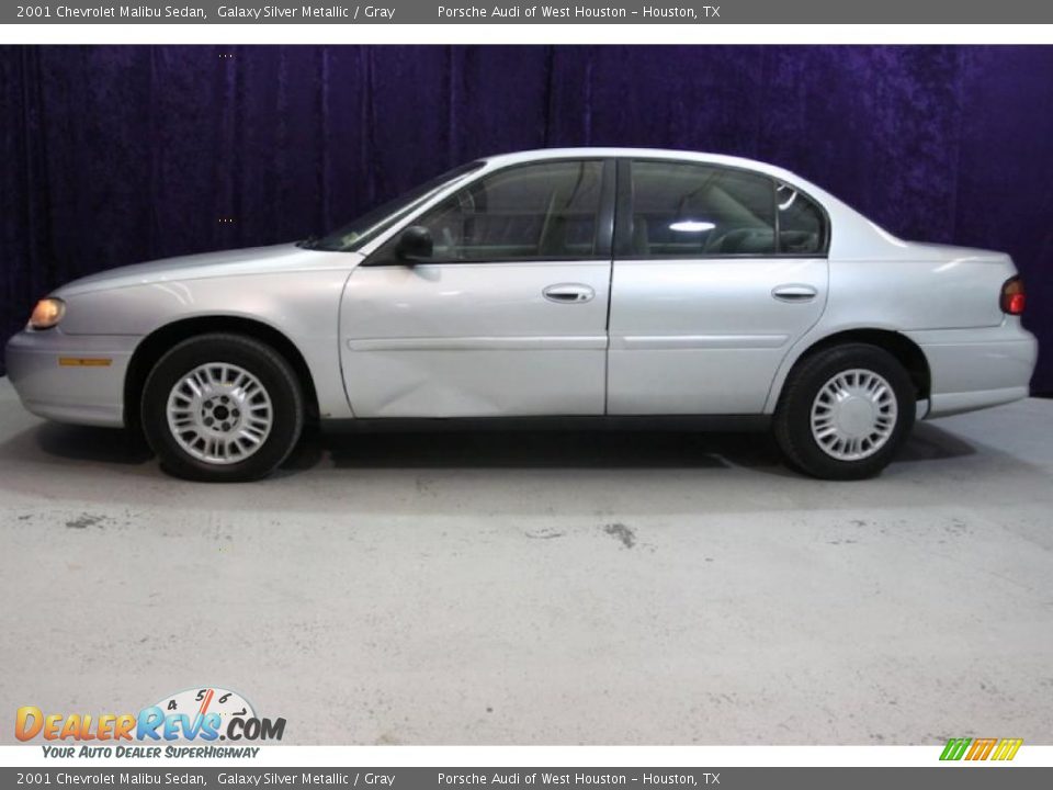 2001 Chevrolet Malibu Sedan Galaxy Silver Metallic / Gray Photo #4