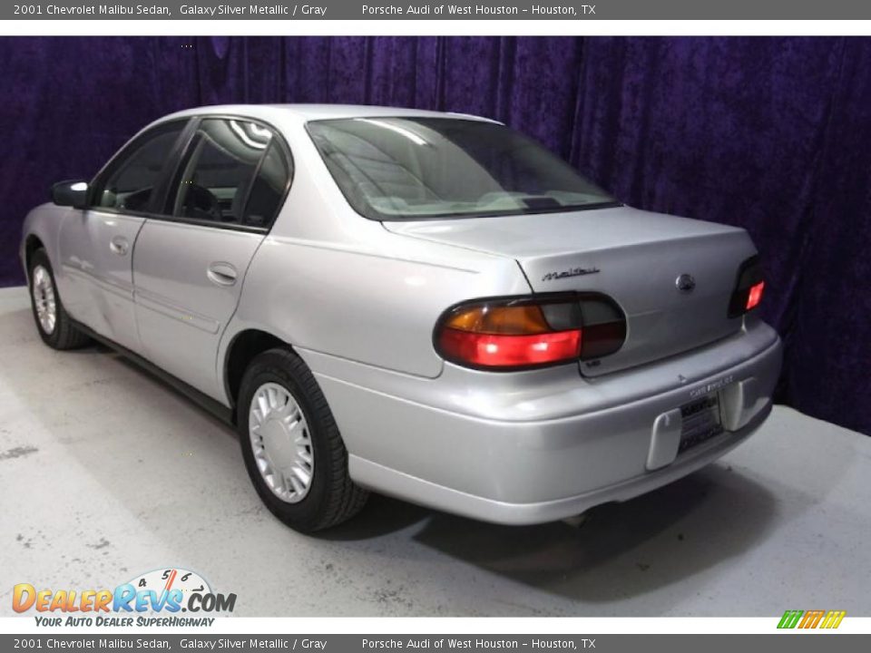 2001 Chevrolet Malibu Sedan Galaxy Silver Metallic / Gray Photo #13