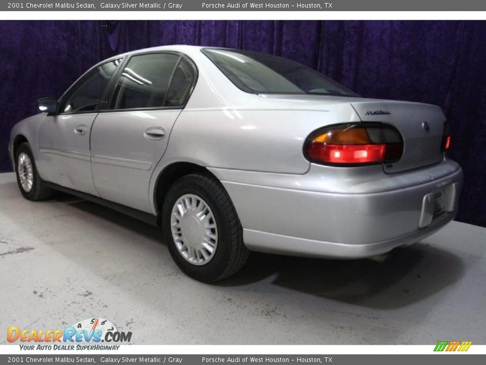2001 Chevrolet Malibu Sedan Galaxy Silver Metallic / Gray Photo #14