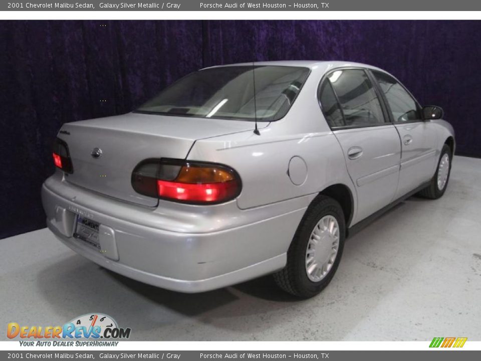 2001 Chevrolet Malibu Sedan Galaxy Silver Metallic / Gray Photo #21