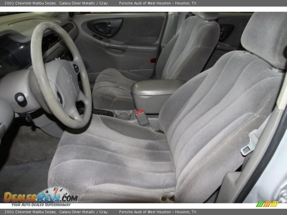 2001 Chevrolet Malibu Sedan Galaxy Silver Metallic / Gray Photo #27