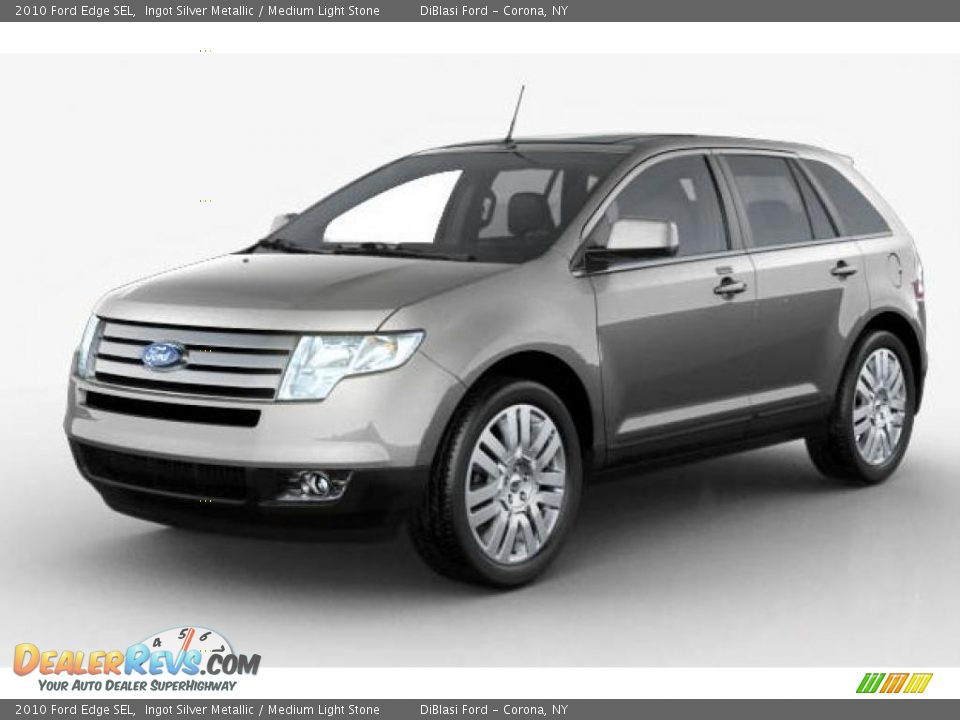 2010 Ford Edge SEL Ingot Silver Metallic / Medium Light Stone Photo #1