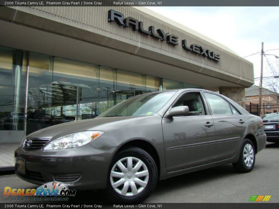 2006 Toyota Camry LE Phantom Gray Pearl / Stone Gray Photo #1