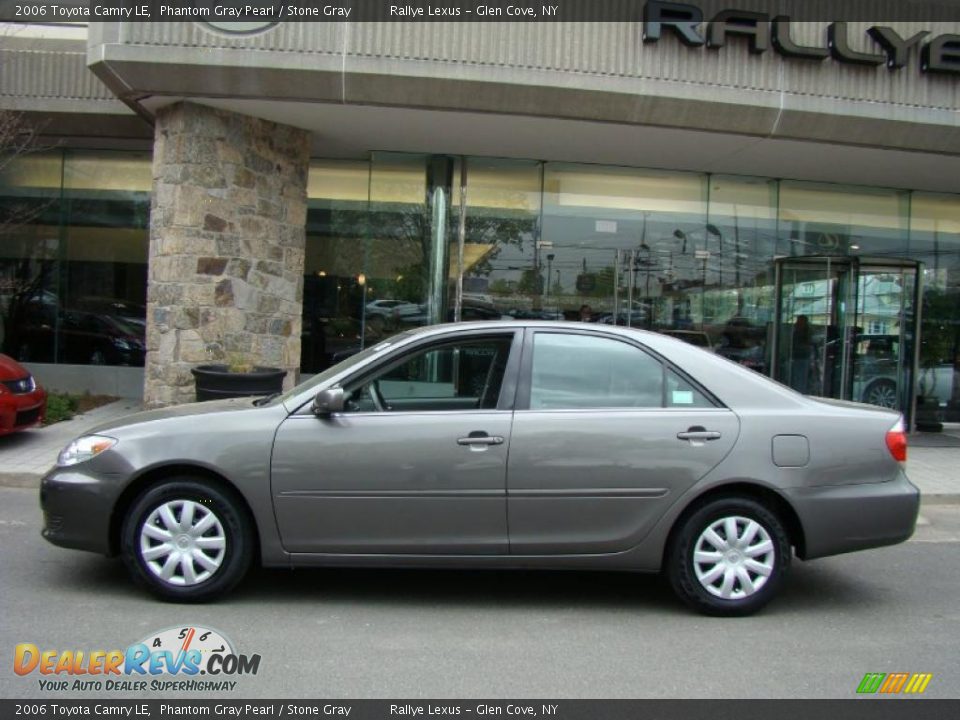 2006 Toyota Camry LE Phantom Gray Pearl / Stone Gray Photo #3